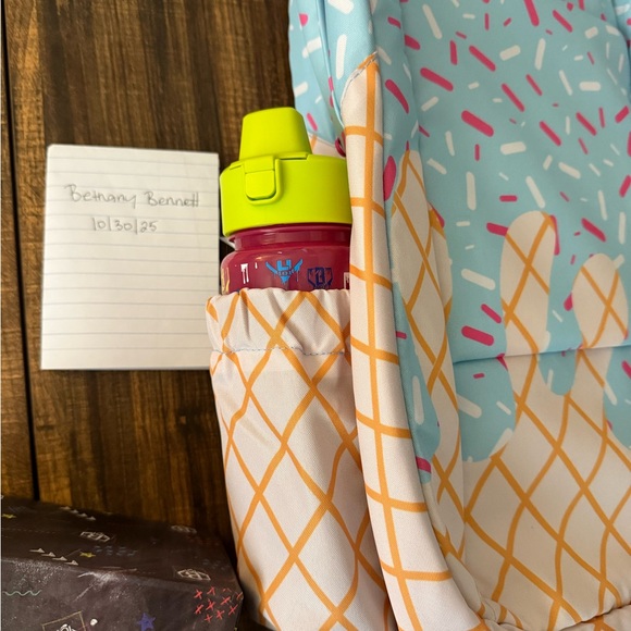 Baseball Lifestyle Backpack – NEW DESIGN + Limited Water Bottle + Gift Box (NWT) - Picture 14 of 16